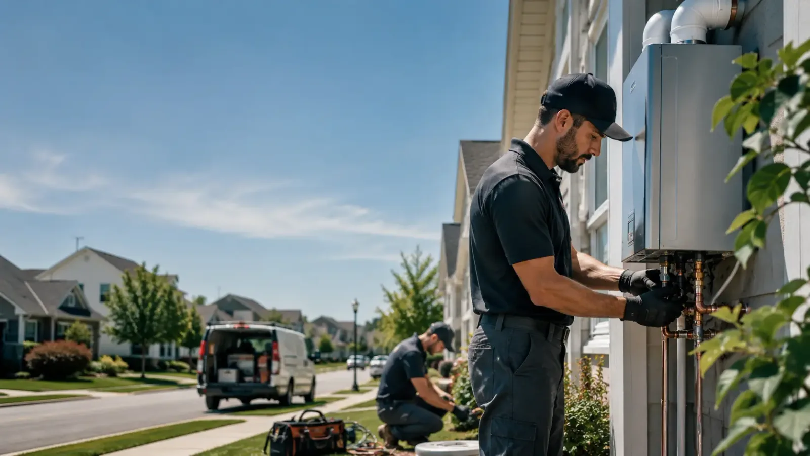 Tankless Water Heater Installation in Camden, TN